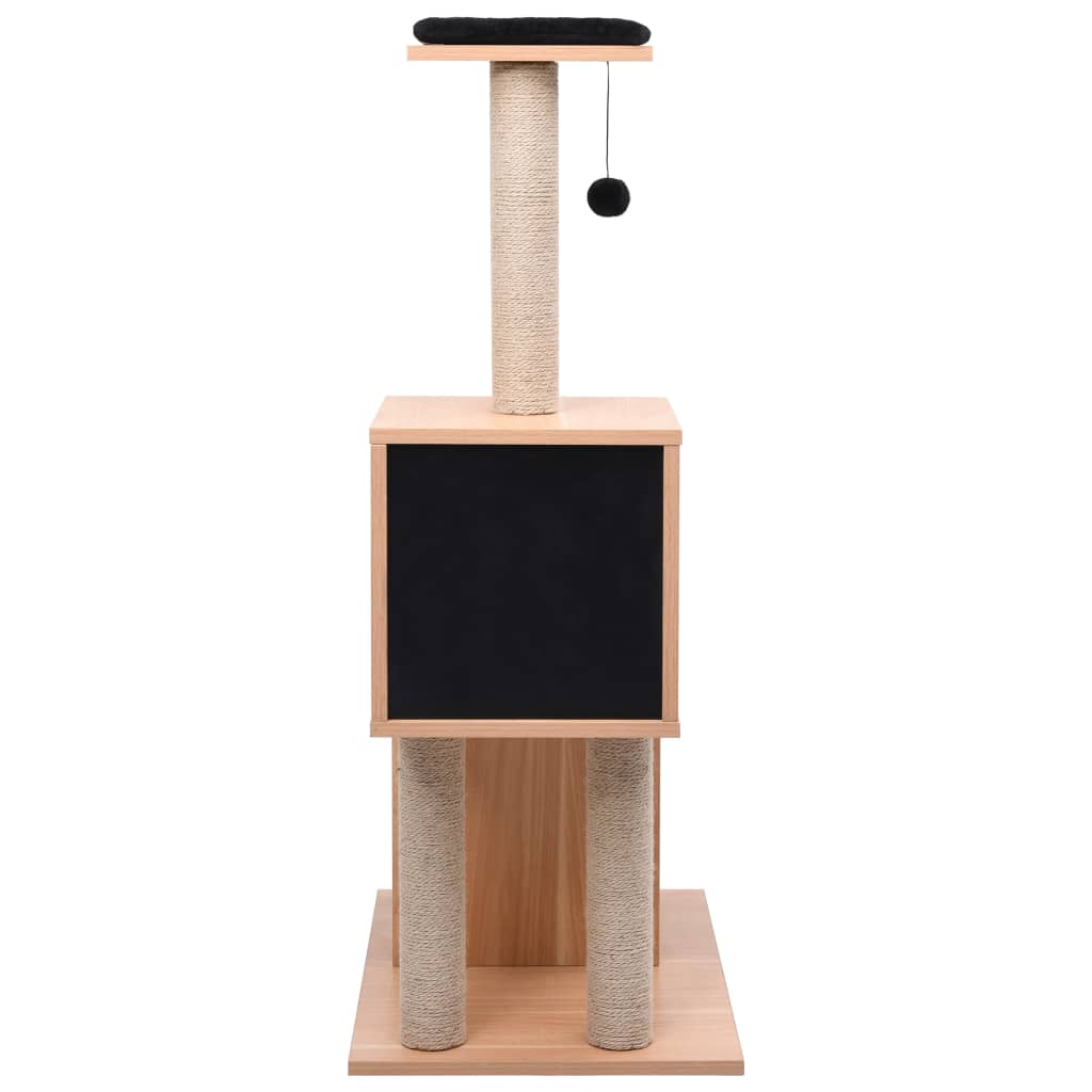 Albero Per Gatti Con Tappeto Tiragraffi In Sisal 104 Cm