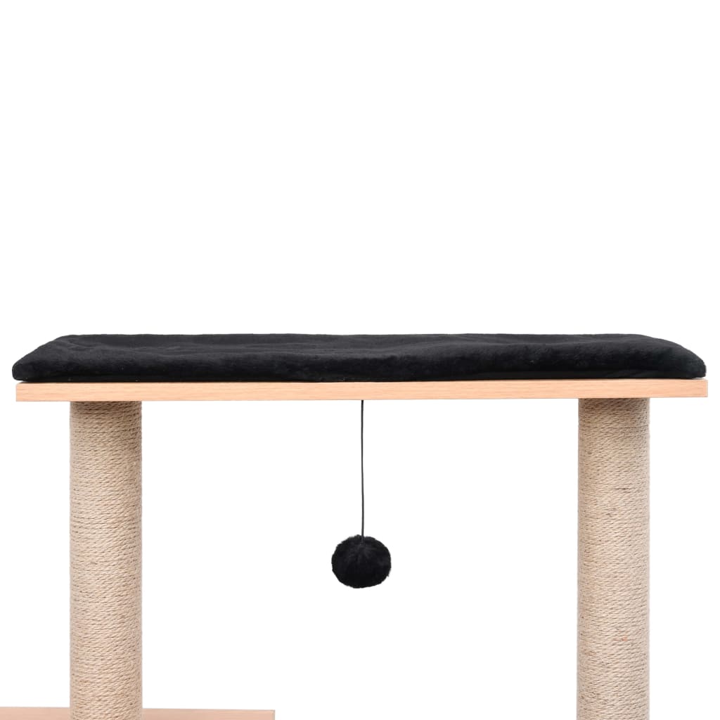 Albero Per Gatti Con Tappeto Tiragraffi In Sisal 104 Cm