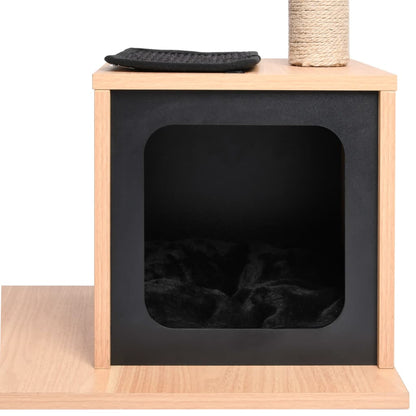 Albero Per Gatti Con Tappeto Tiragraffi In Sisal 104 Cm