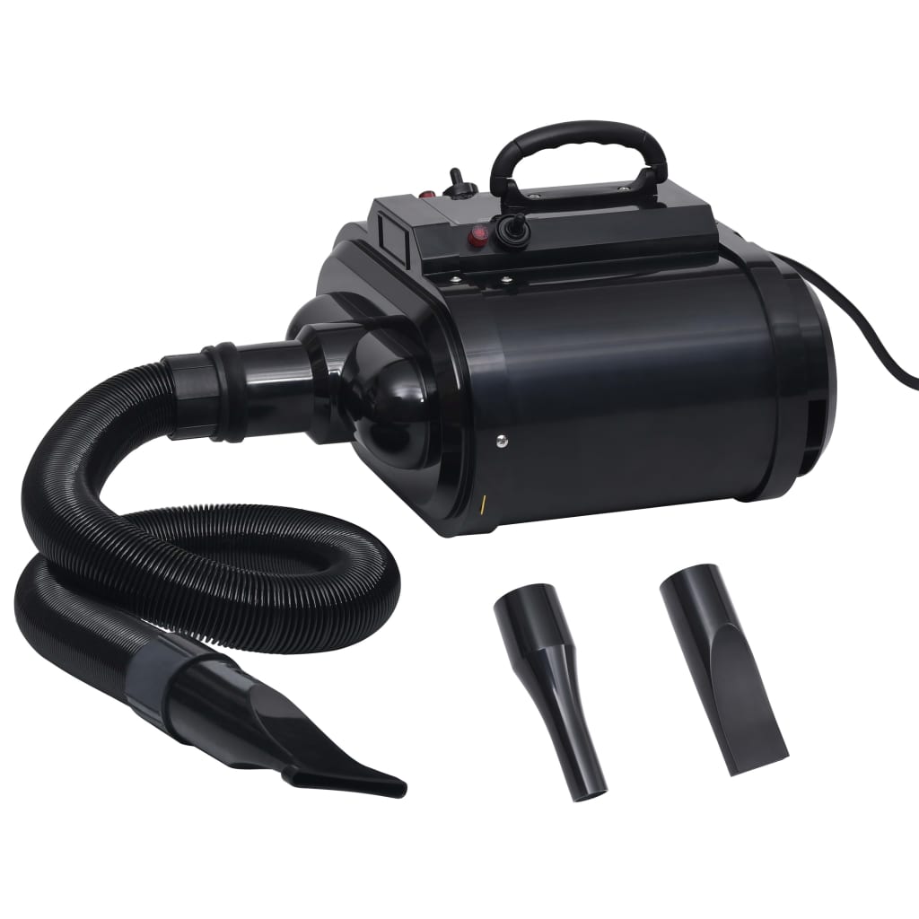 Phon Per Cani Con 3 Ugelli Nero 2400 W
