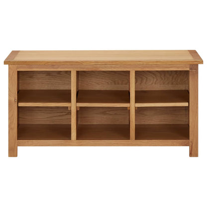 Scarpiera 90X37X45 Cm In Legno Massello Di Rovere