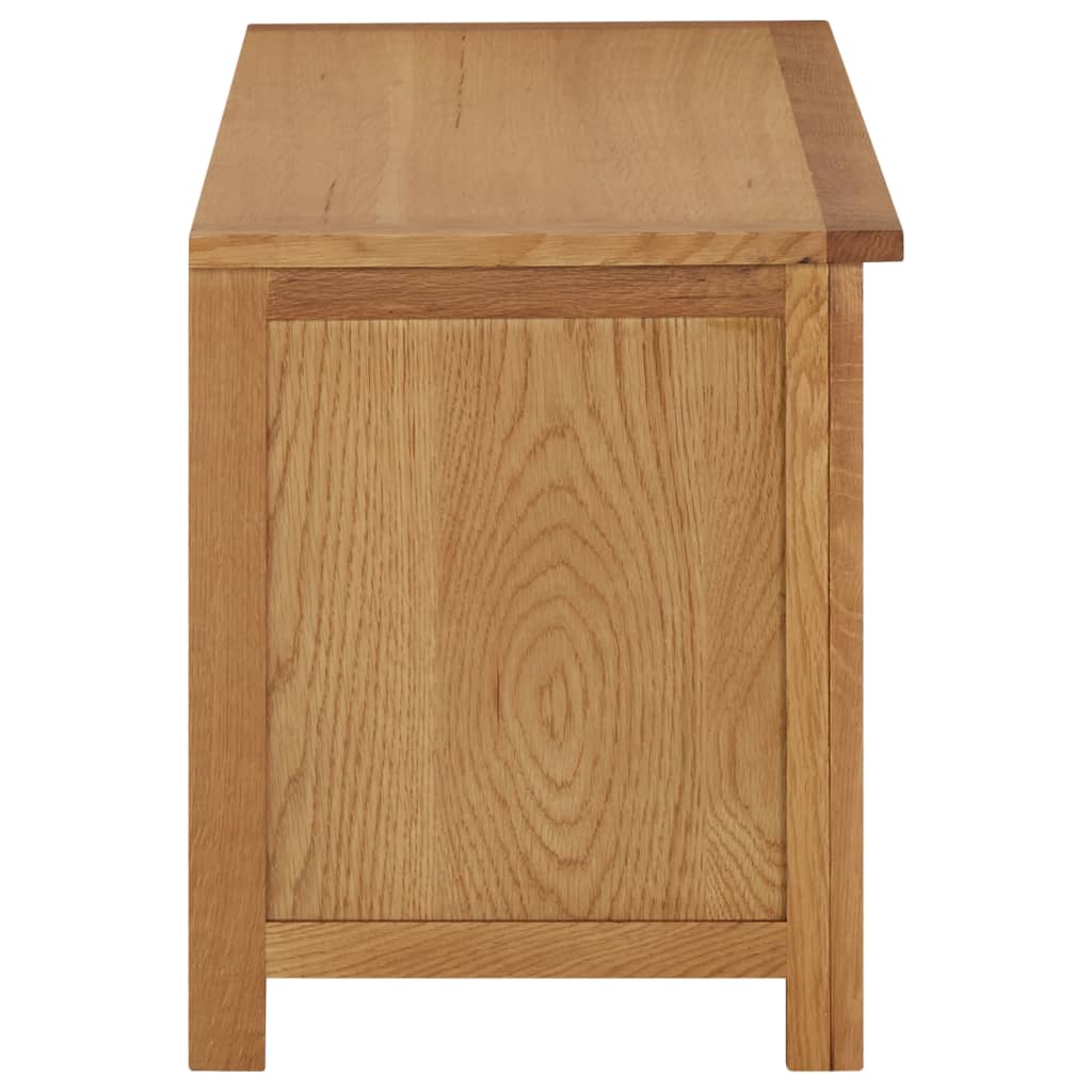 Scarpiera 90X37X45 Cm In Legno Massello Di Rovere