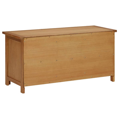 Scarpiera 90X37X45 Cm In Legno Massello Di Rovere
