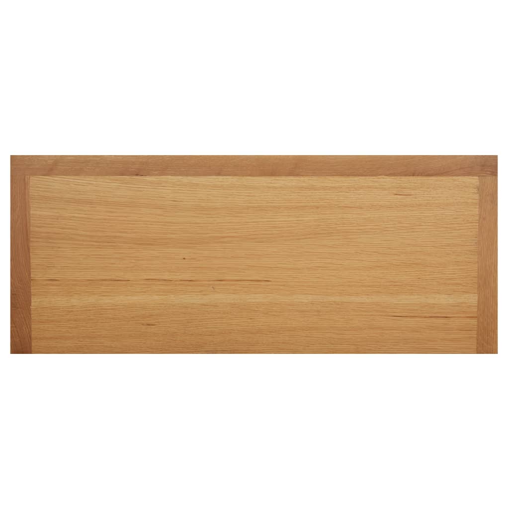 Scarpiera 90X37X45 Cm In Legno Massello Di Rovere