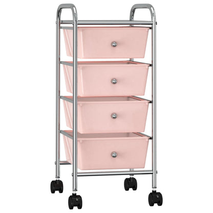 Carrello Portaoggetti Xxl 15 Cassetti In Plastica