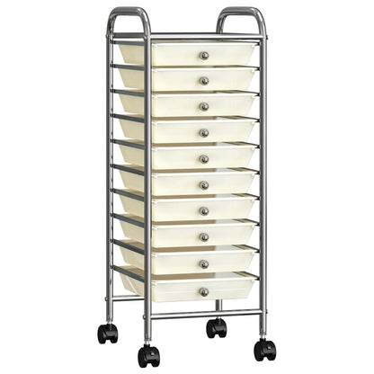 Carrello Portaoggetti Xxl 15 Cassetti In Plastica