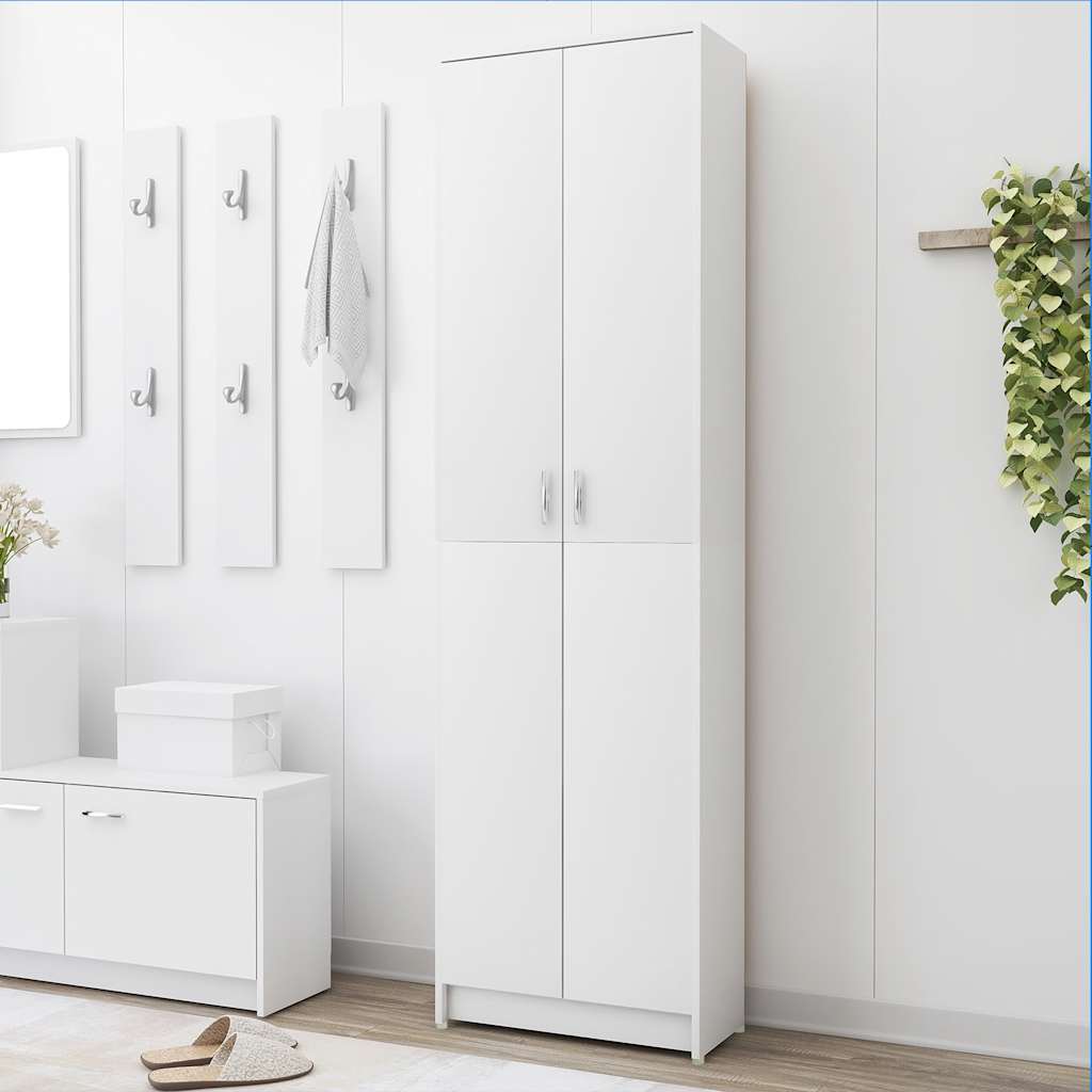 Armadio Corridoio 55X25X189 Cm Legno Multistrato