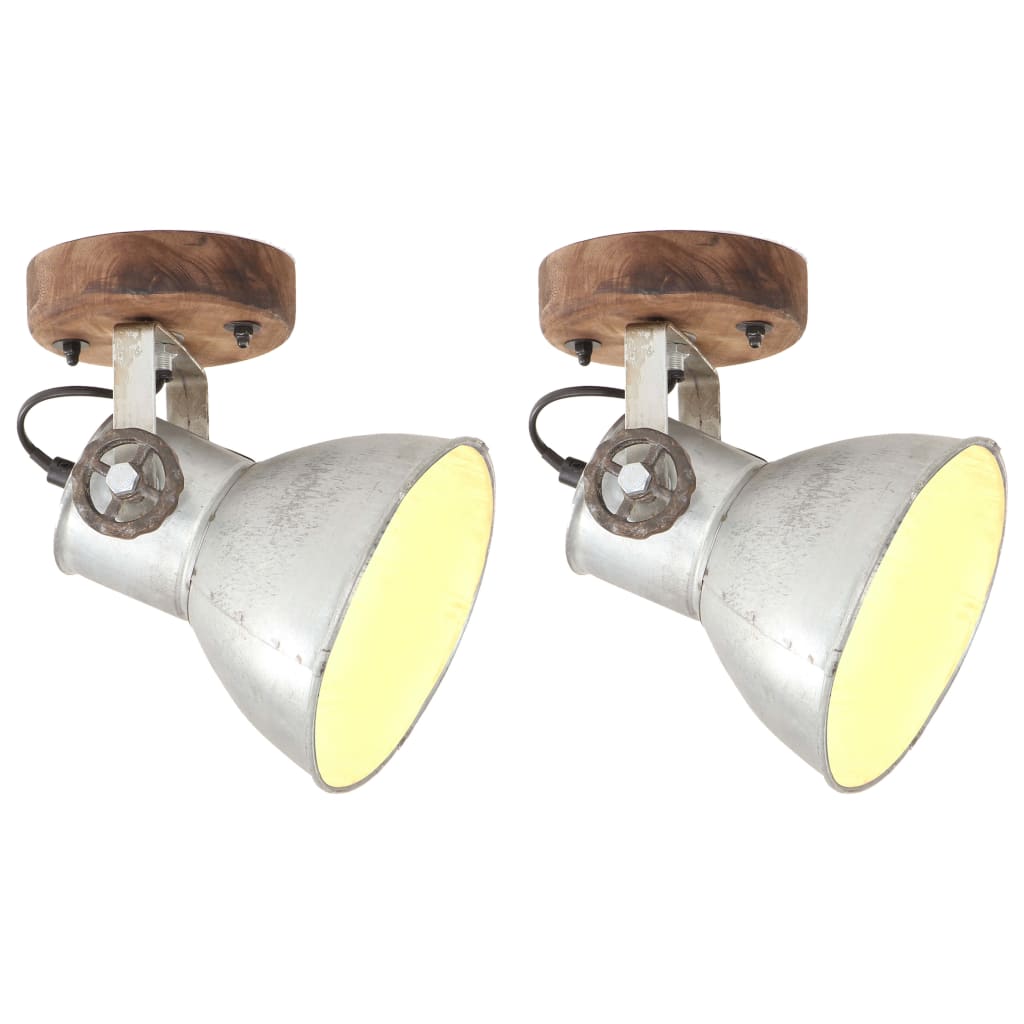 Lampada Da Parete Stile Industriale 90X25 Cm E27