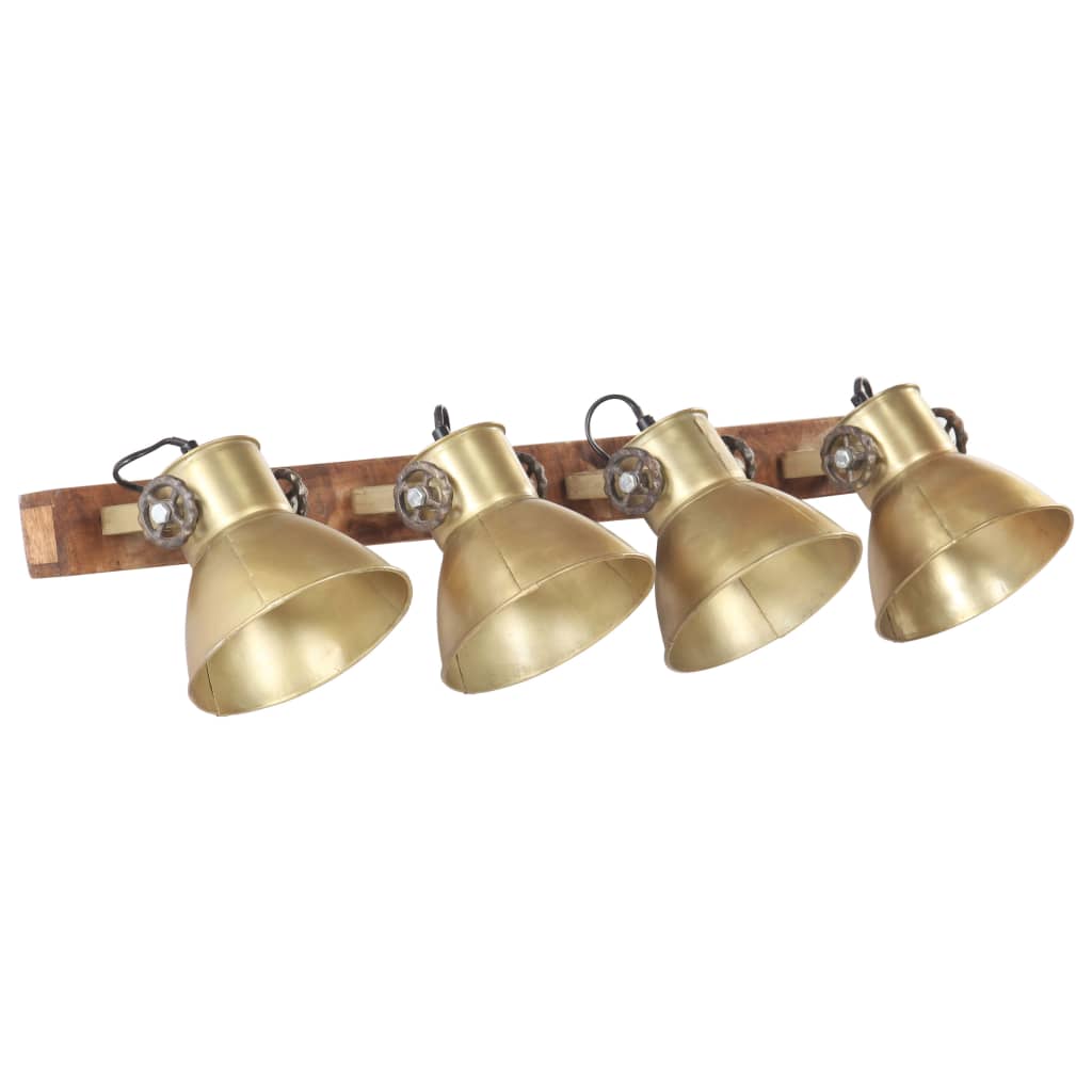 Lampada Da Parete Stile Industriale 90X25 Cm E27