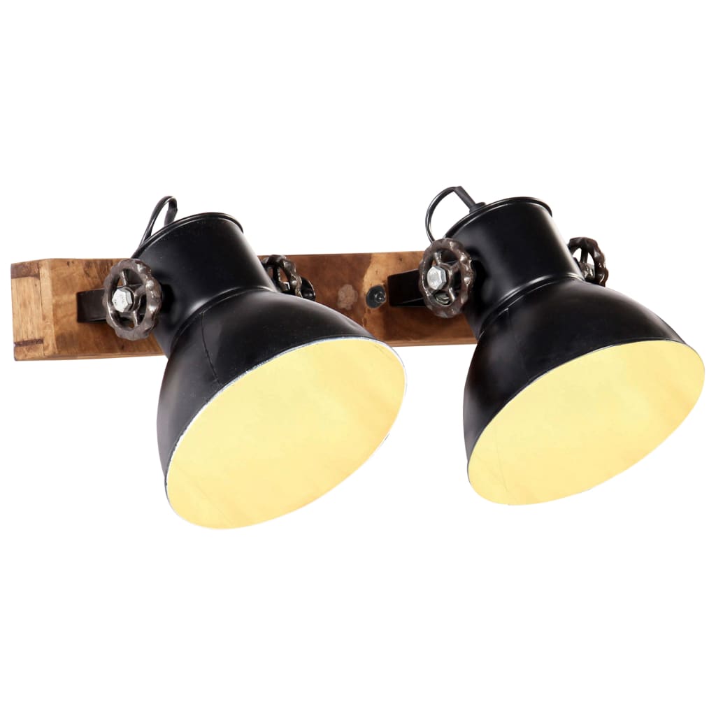 Lampada Da Parete Stile Industriale 90X25 Cm E27