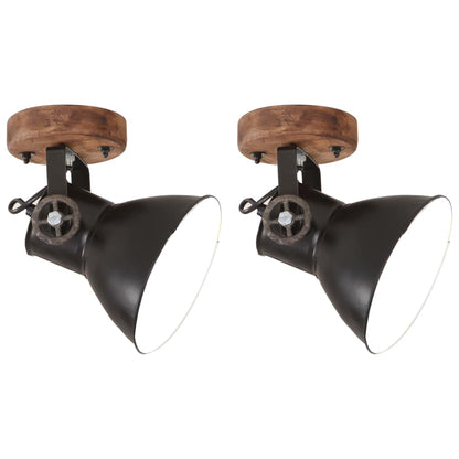 Lampada Da Parete Stile Industriale 90X25 Cm E27