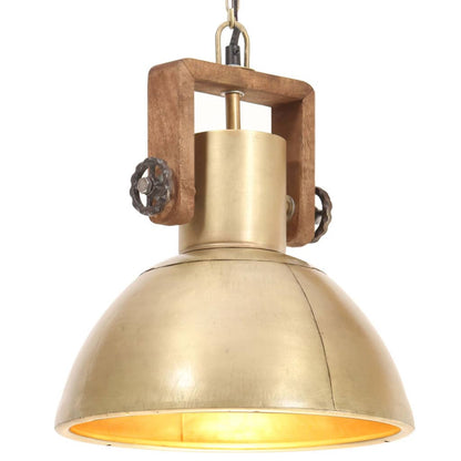Lampada A Sospensione Industriale 25 W Bianca Rotonda 19 Cm E27