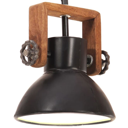 Lampada A Sospensione Industriale 25 W Bianca Rotonda 19 Cm E27