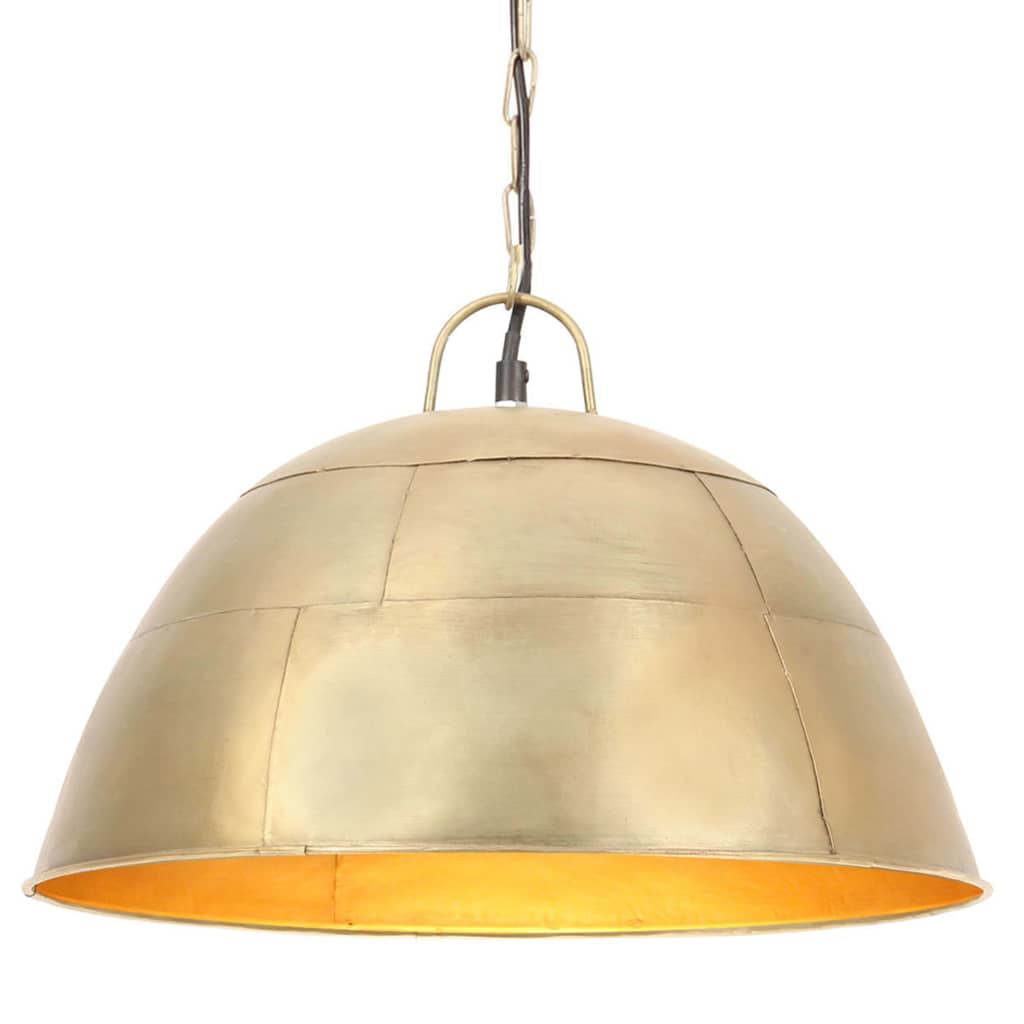 Lampada Industriale Vintage 25 W Nera Rotonda 40 Cm E27