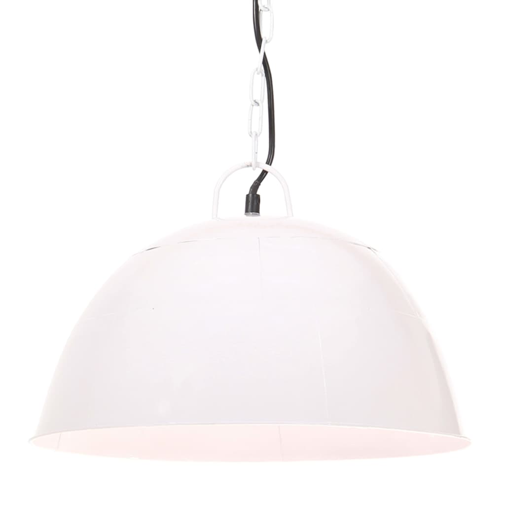 Lampada Industriale Vintage 25 W Nera Rotonda 40 Cm E27