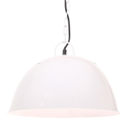 Lampada Industriale Vintage 25 W Nera Rotonda 40 Cm E27