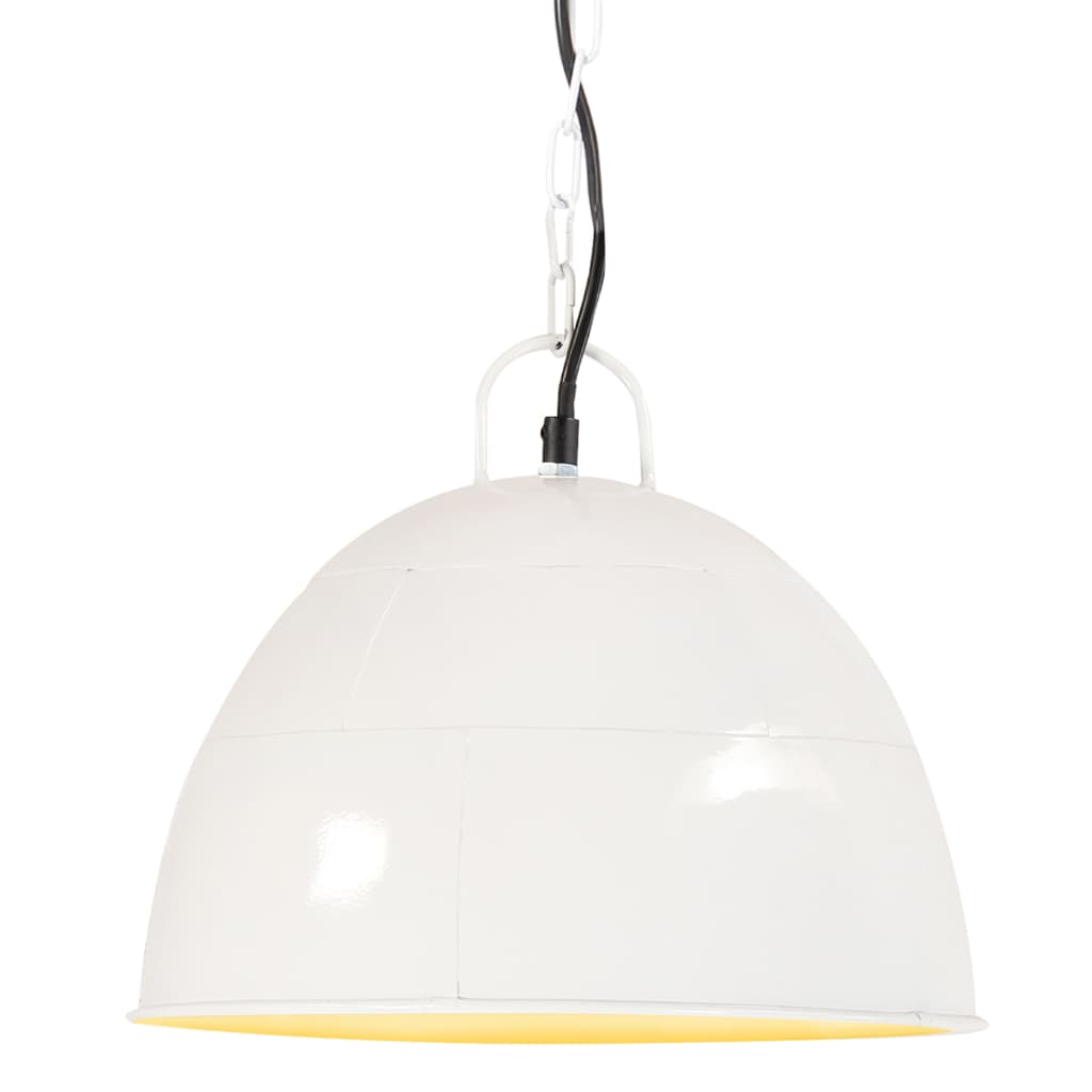 Lampada Industriale Vintage 25 W Nera Rotonda 40 Cm E27