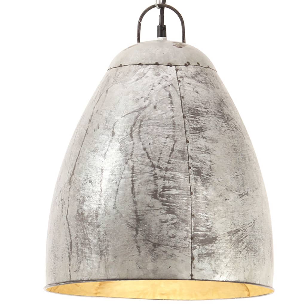Lampada A Sospensione Industriale 25 W Rotonda 42 Cm E27