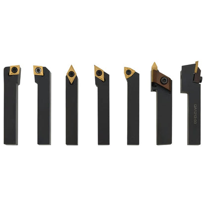 Set Di Utensili Indicizzabili Per Tornitura 12 Pz 80Mm