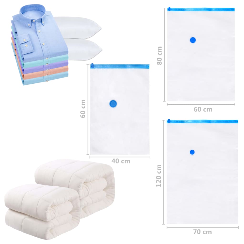 Sacchetti Da Viaggio Sottovuoto Per Vestiti 10 Pz