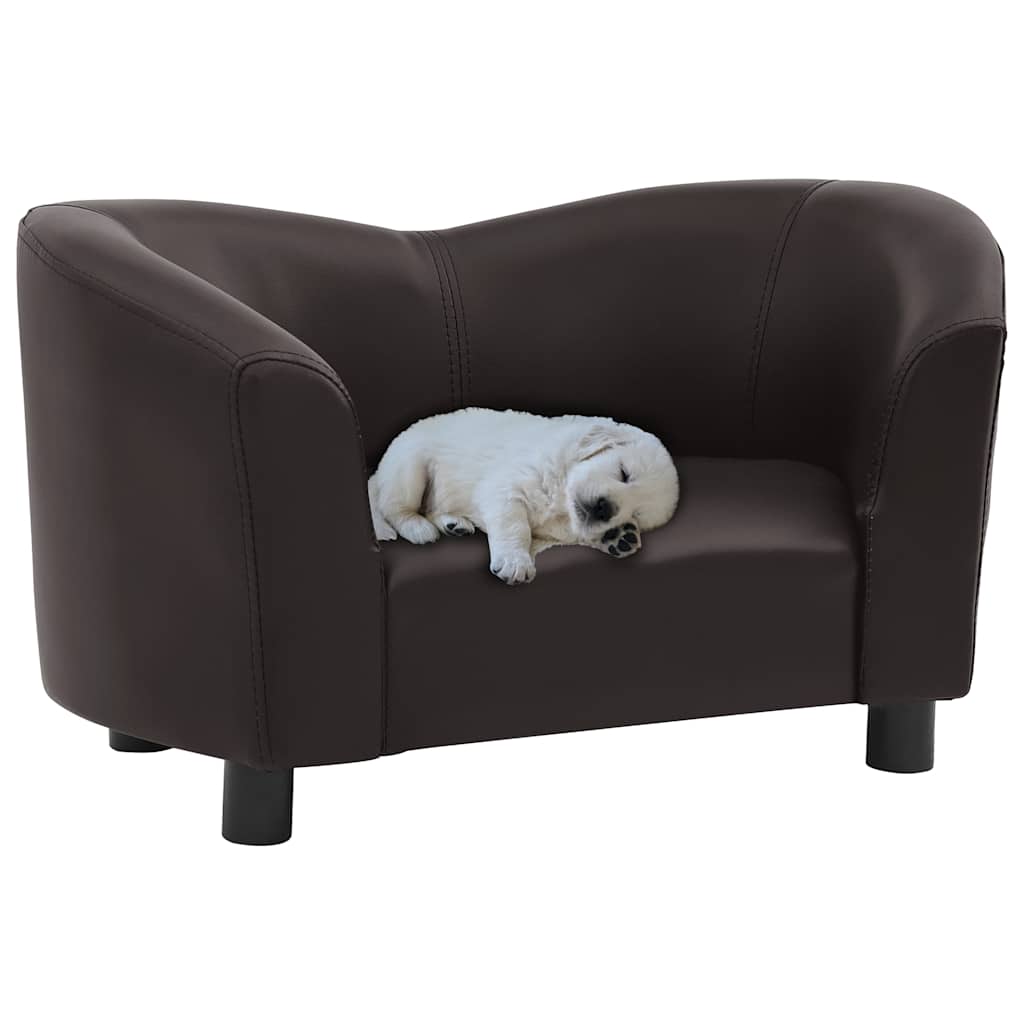 Divano Per Cani 67X41X39 Cm In Similpelle