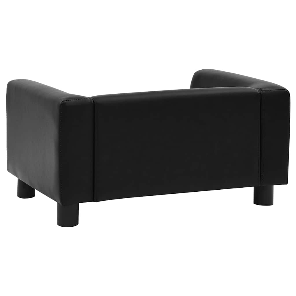 Divano Per Cani 60X43X30 Cm In Peluche E Similpelle