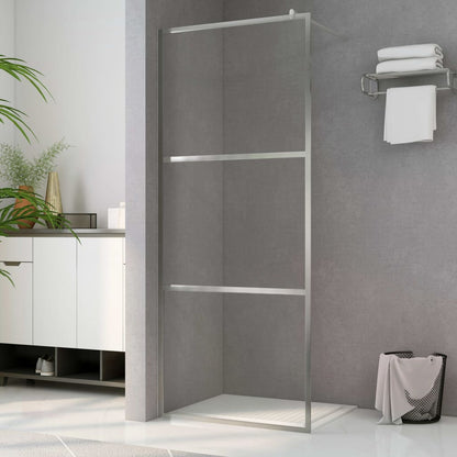 Parete Doccia Walk In In Vetro Smerigliato Esg