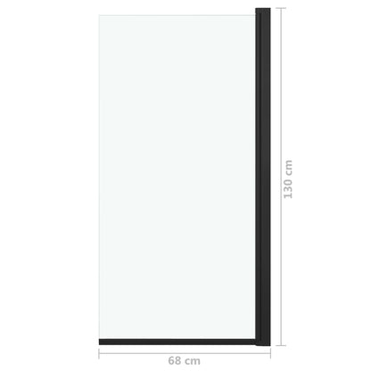 Box Doccia In Esg 68X130 Cm Nero