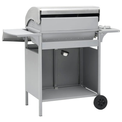 Barbecue E Griglia A Gas 4+1 Fornelli In Acciaio Inox