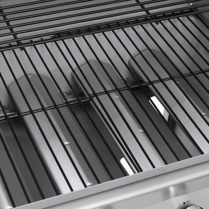 Barbecue E Griglia A Gas 4+1 Fornelli In Acciaio Inox