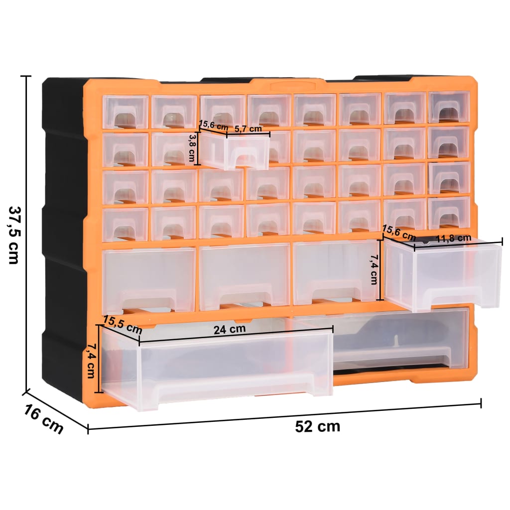 Mobile Contenitore Con 52X16X37,5 Cm