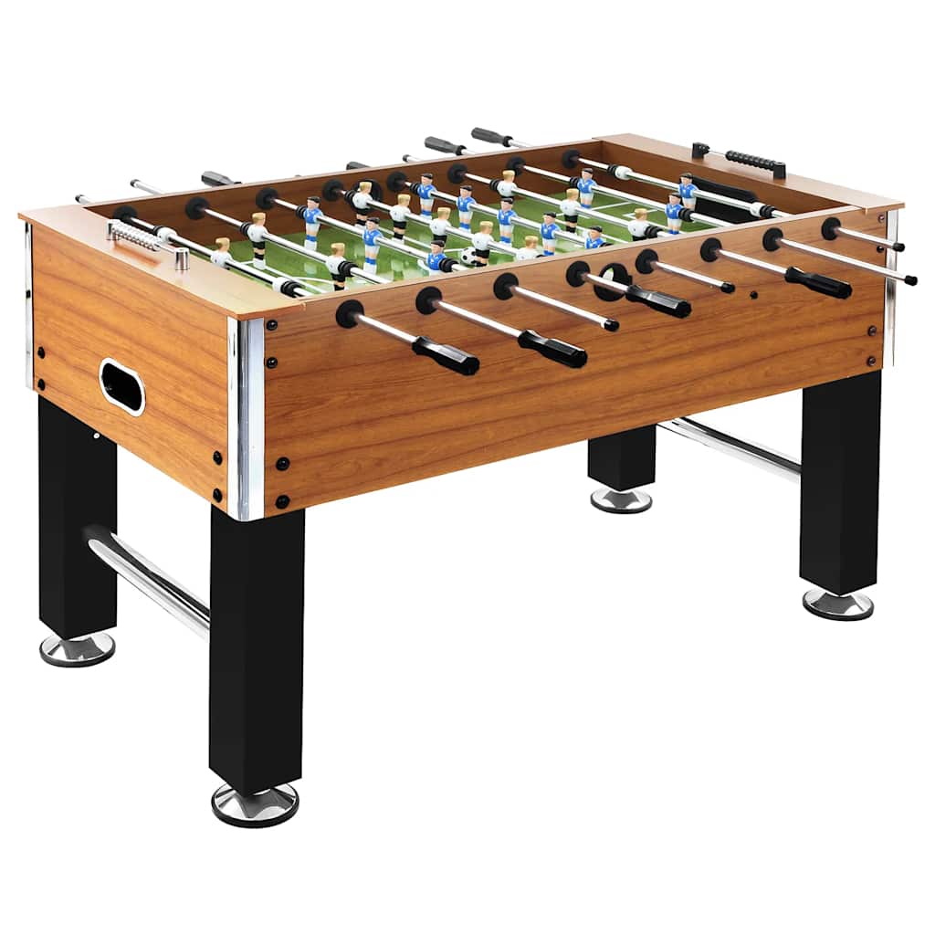 Tavolo Calcio Balilla In Acciaio 140X74,5X87,5 Cm