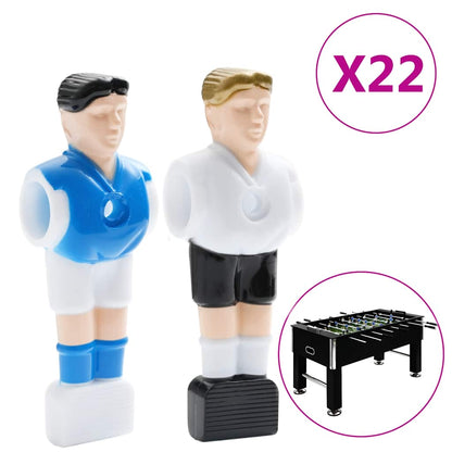 Giocatori Calcio Balilla 22 Pz Per Asta Da 15,9 Mm