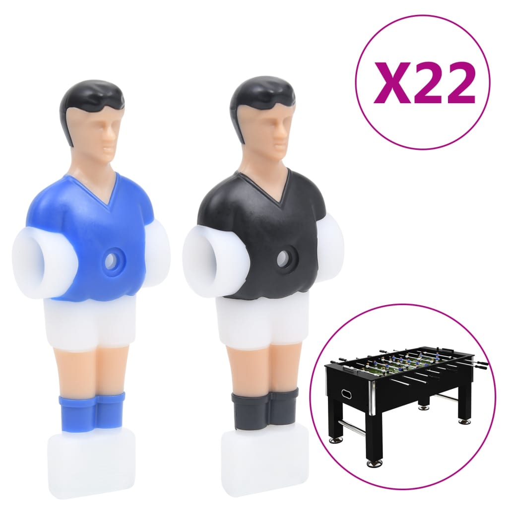 Giocatori Calcio Balilla 22 Pz Per Asta Da 12,7 Mm