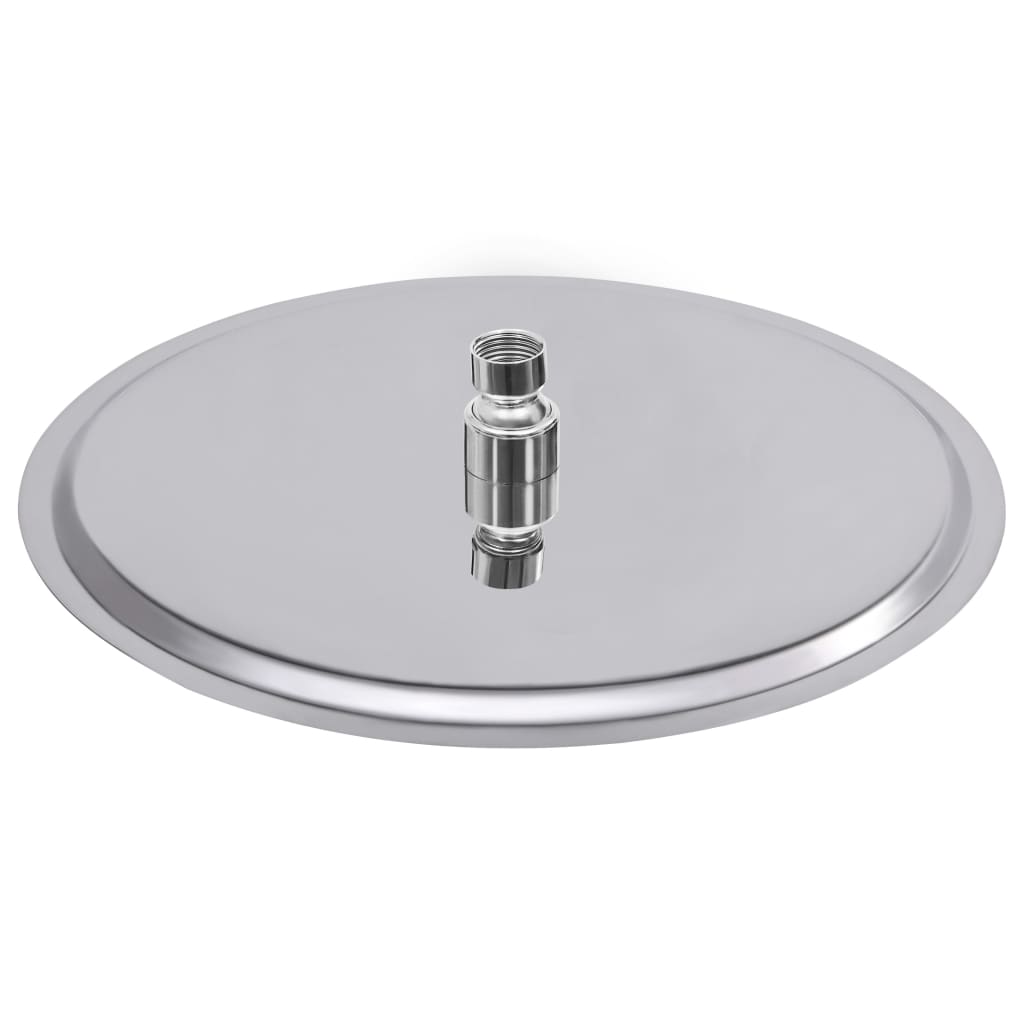 Testa Doccia A Pioggia In Acciaio Inox 304 30 Cm Rotonda