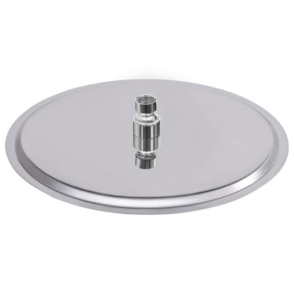 Testa Doccia A Pioggia In Acciaio Inox 304 30 Cm Rotonda