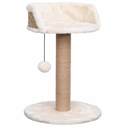 Albero Per Gatti Con Palo Tiragraffi 49 Cm In Giunco