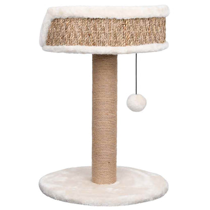 Albero Per Gatti Con Palo Tiragraffi 49 Cm In Giunco