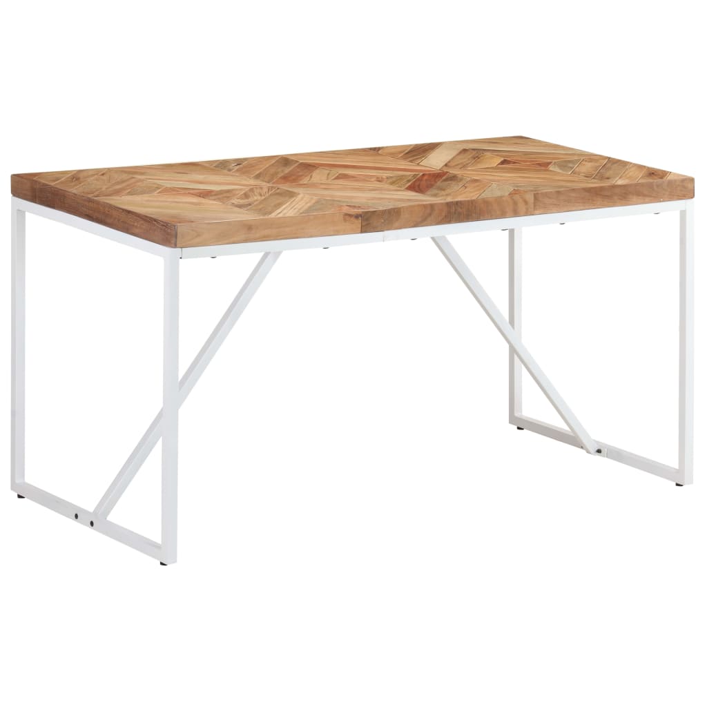 Tavolo Da Pranzo In Legno Massello Acacia E Mango