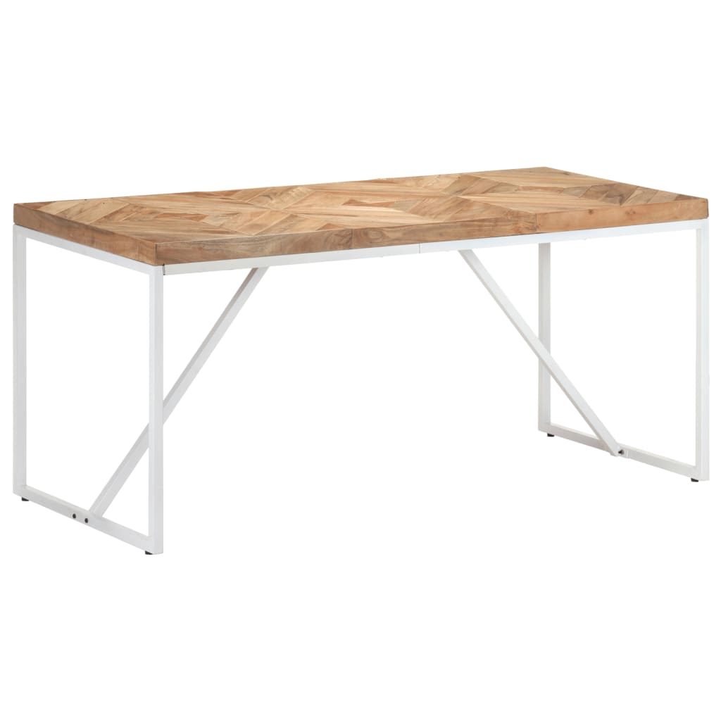 Tavolo Da Pranzo In Legno Massello Acacia E Mango