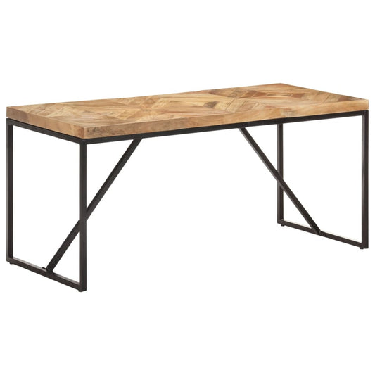 Tavolo Da Pranzo In Legno Massello Acacia E Mango