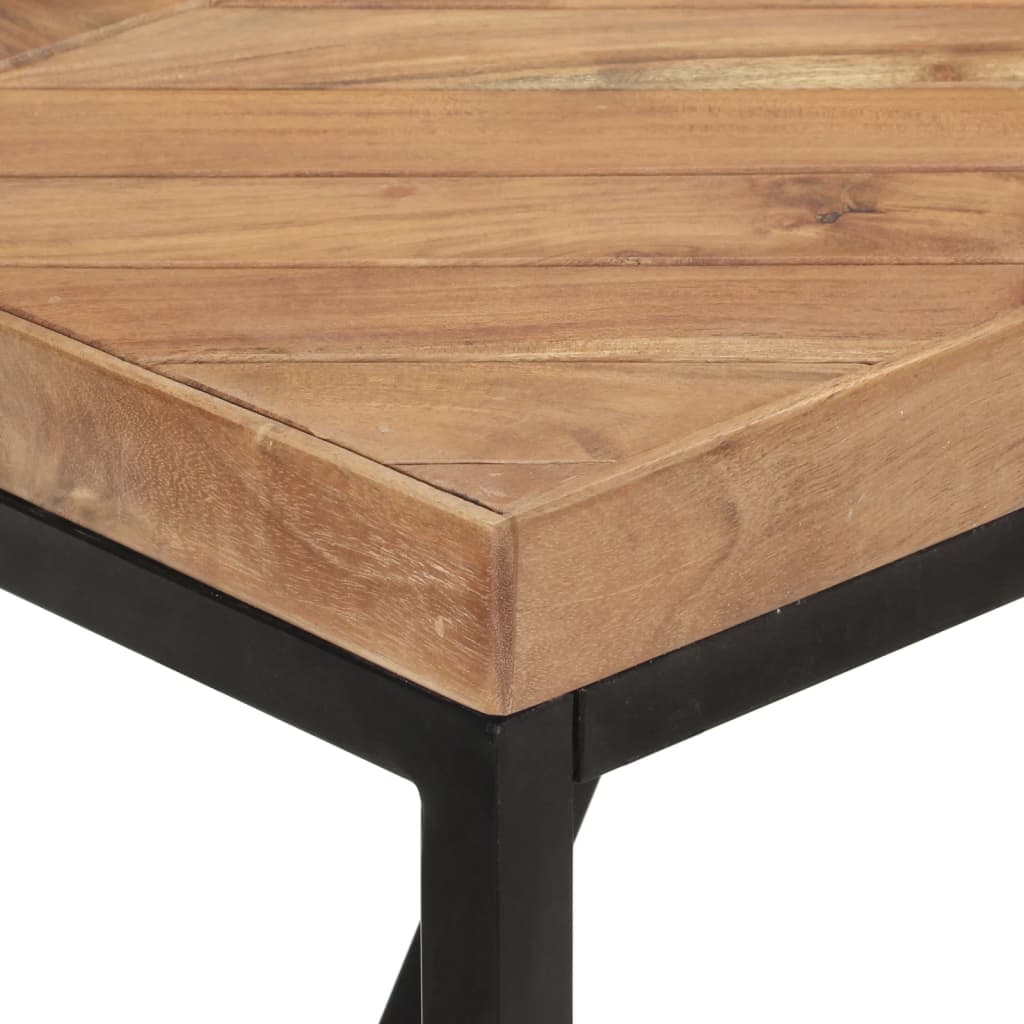 Tavolo Da Pranzo In Legno Massello Acacia E Mango
