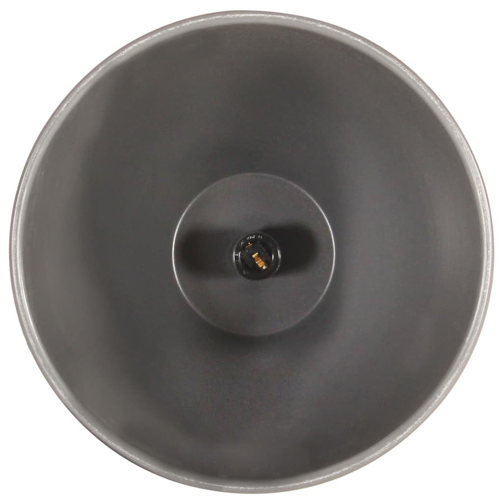 Lampadario Industriale Ferro E Legno Massello E27