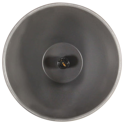 Lampadario Industriale Ferro E Legno Massello E27