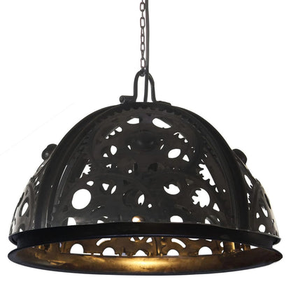 Lampada Industriale Da Soffitto Design Ruote 45 Cm E27