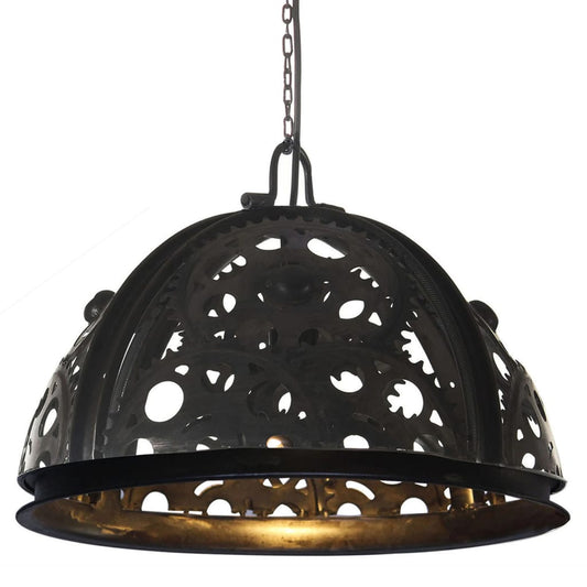 Lampada Industriale Da Soffitto Design Ruote 45 Cm E27