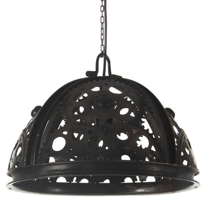 Lampada Industriale Da Soffitto Design Ruote 45 Cm E27