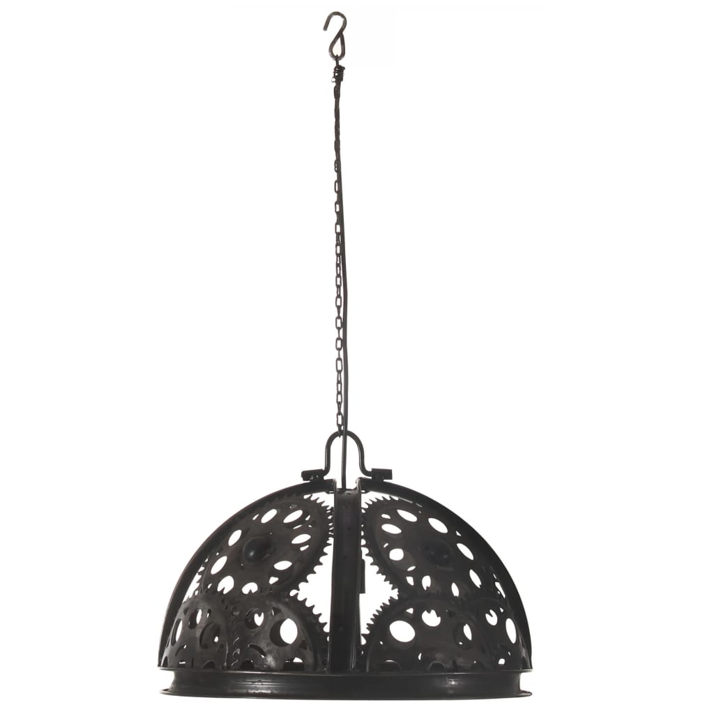 Lampada Industriale Da Soffitto Design Ruote 45 Cm E27
