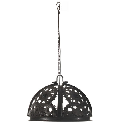 Lampada Industriale Da Soffitto Design Ruote 45 Cm E27
