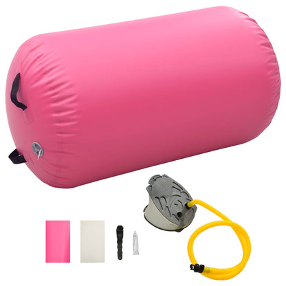 Rullo Da Ginnastica Gonfiabile Con Pompa In Pvc